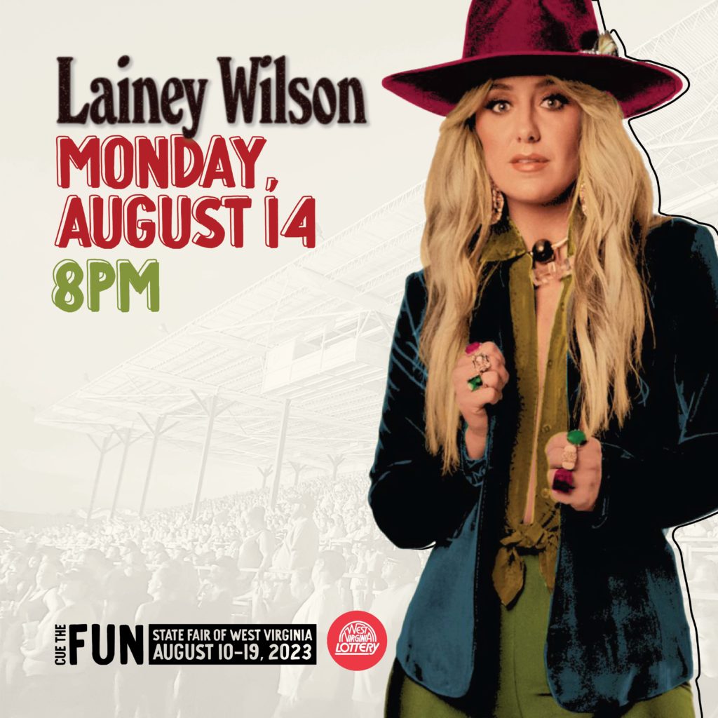 Lainey Wilson To Perform At The State Fair Of West Virginia 5 Lainey Wilson SFWV